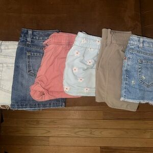 girl’s size 8 shorts lot, art class, cat & jack, old navy, magellan